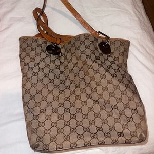 Authentic Gucci Tote Handbag